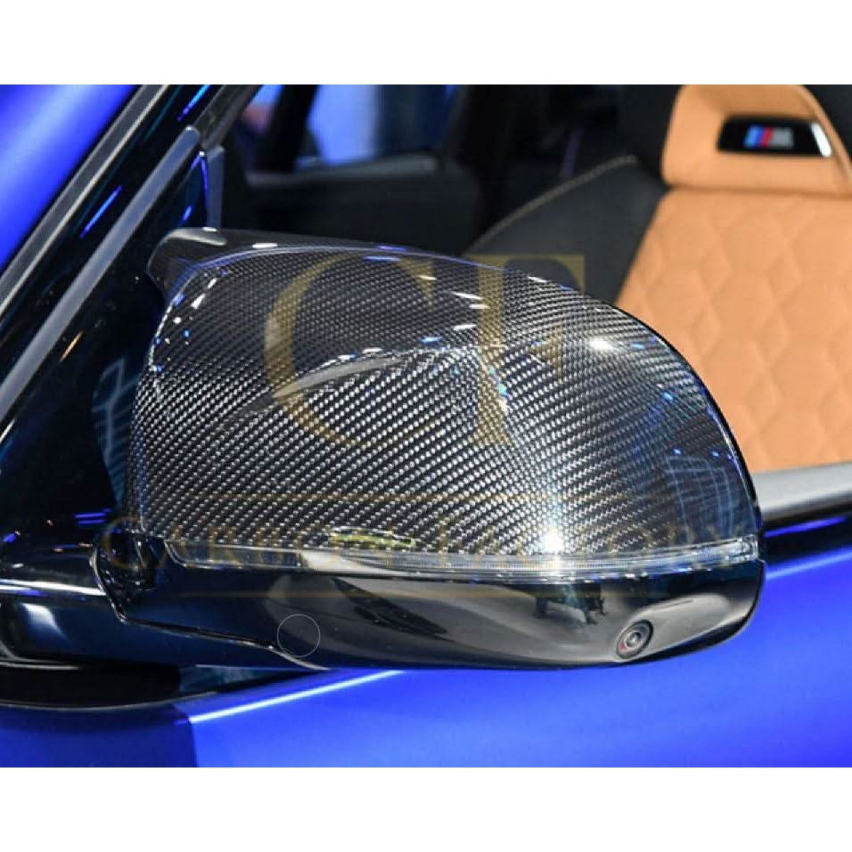 BMW X3M X4M X5M X6M F97 F98 F95 F96 G01 M40D pre-preg carbon mirror covers