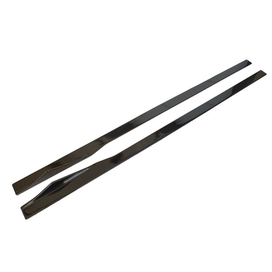 BMW G14 G15 8 Series AC Style Gloss Black Side Skirts - Cuz008