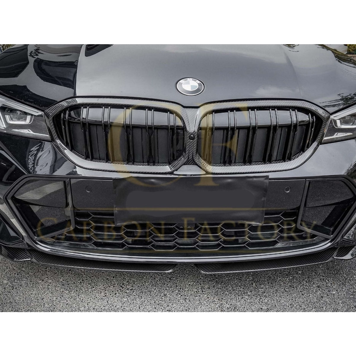 BMW G20 G21 G28 3 Series LCI (22-24) Double Slat Pre-Preg Carbon Fibre Front Grille