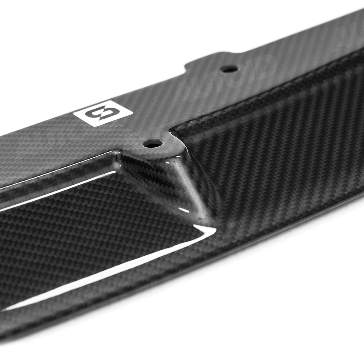 BMW M8 F91 F92 F93 front lip splitter, Sterckenn pre-preg carbon, 3-piece