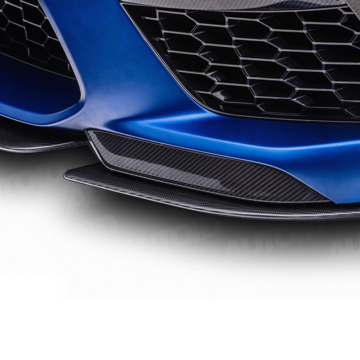 BMW M8 F91 F92 F93 front lip splitter, Sterckenn pre-preg carbon, 3-piece