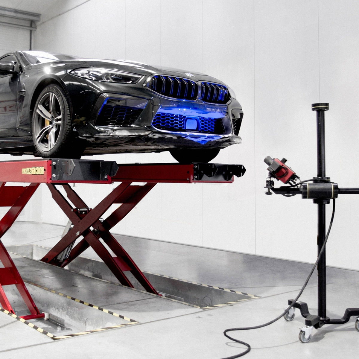 BMW M8 F91 F92 F93 front lip splitter, Sterckenn pre-preg carbon, 3-piece