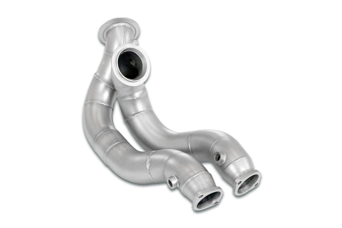 BMW E82 1M N54 Supersprint catless turbo down pipe
