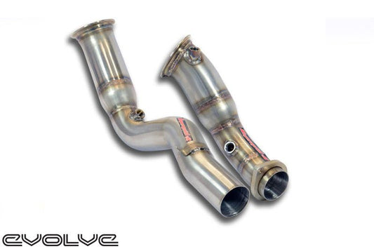 BMW F80 M3 F82 F83 M4 Supersprint catless turbo downpipes