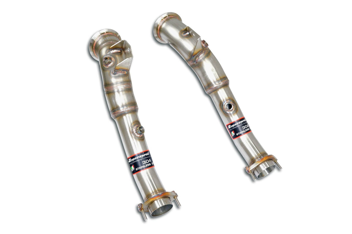 BMW F01 F02 F03 760Li N74 Supersprint turbo downpipe de-cat