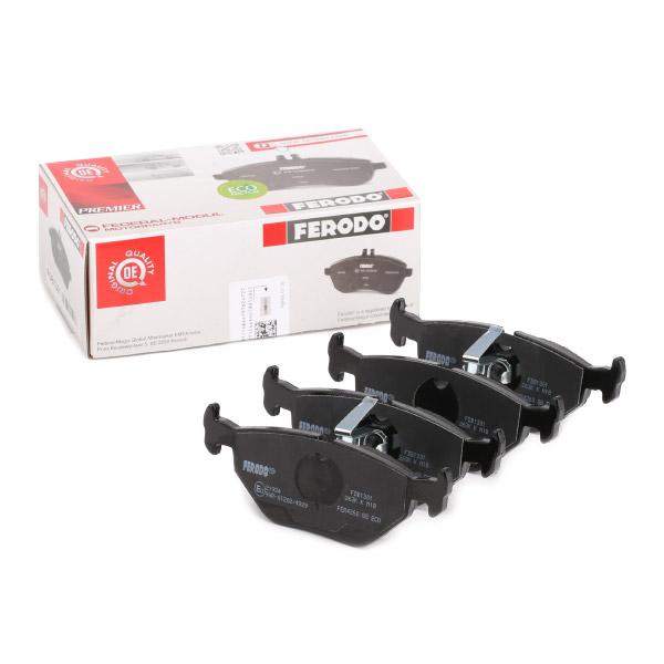 BMW E46 E36 Z4 E85 MG ZT Rover 75 Saab 9-5 ATE calipers - Ferodo FDB1301 brake pads