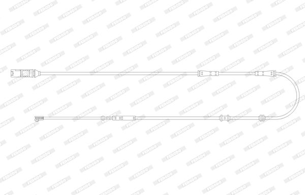 BMW F01 F02 F03 F04 7 Series Brake Pad Wear Sensor FWI374