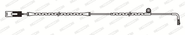 BMW Z8 E52 brake pad wear sensor Ferodo FWI368, 770mm