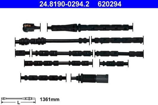 BMW Z4 E89 Brake Pad Wear Sensor ATE 24.8190-0294.2
