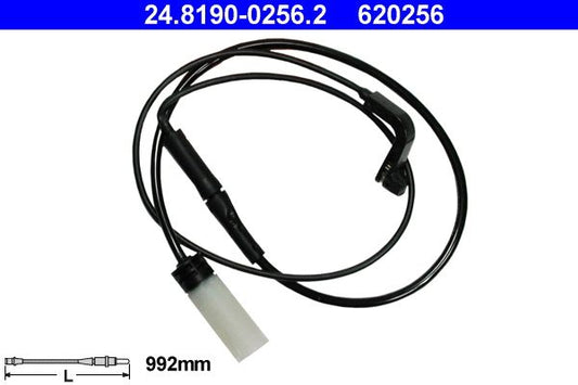 BMW E61 brake pad wear warning sensor ATE 24.8190-0256.2