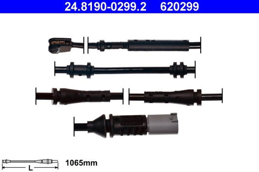 BMW F01 F02 F03 F04 Brake Pad Wear Sensor ATE 24.8190-0299.2
