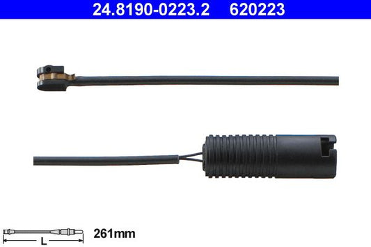 BMW E31 Brake Pad Wear Sensor ATE 24.8190-0223.2