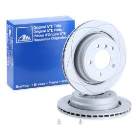 E60 E61 F10 BMW 5 Series ATE PowerDisc 24.0320-0154.1 298x20mm vented coated brake disc