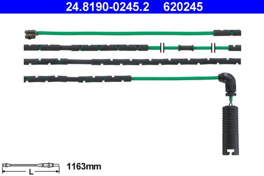 BMW Z4 E85 E86 Brake Pad Wear Sensor ATE 24.8190-0245.2