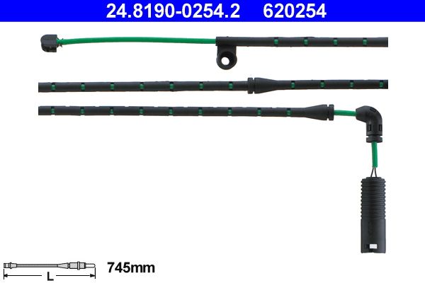 BMW E83 X3 Brake Pad Wear Sensor ATE 24.8190-0254.2