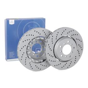 E90 E92 E93 BMW 3 Series ATE 24.0128-0206.2 325mm Two-Piece Perforated Vented Brake Discs