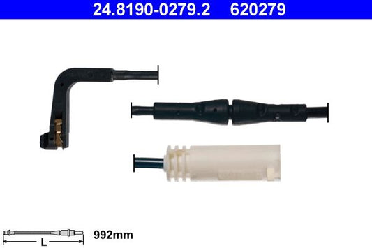 BMW E61 Brake Pad Wear Sensor ATE 24.8190-0279.2