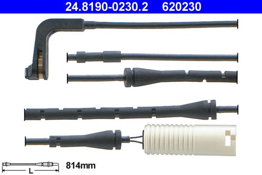BMW E65 E66 E67 Brake Pad Wear Sensor ATE 24.8190-0230.2