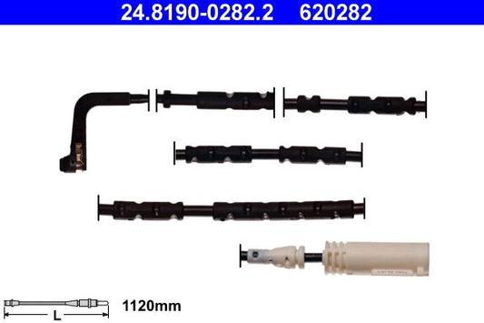 BMW X1 E84 brake pad wear sensor ATE 24.8190-0282.2