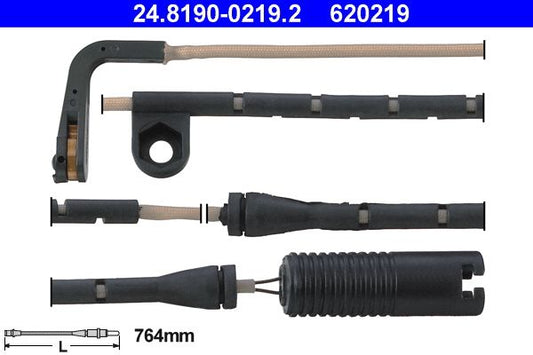 BMW E60 E61 F10 F11 Brake Pad Wear Sensor ATE 24.8190-0219.2