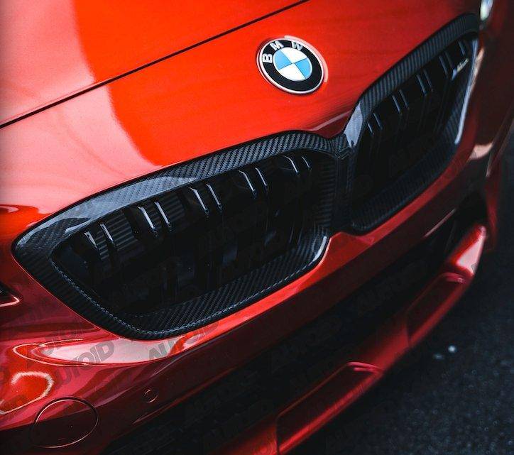 F87 M2 Competition Carbon Fibre Kidney Grille Surround TRE Pre-Preg 2x2 Twill, Part No. TRE-F87-KG