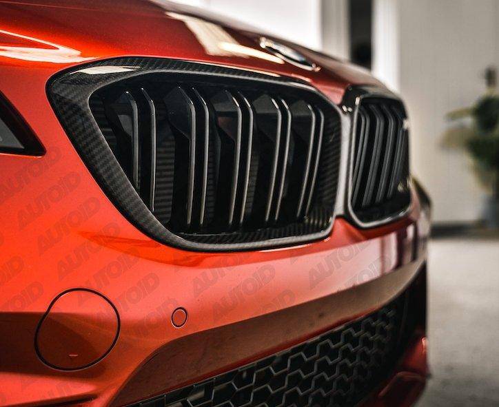 F87 M2 Competition Carbon Fibre Kidney Grille Surround TRE Pre-Preg 2x2 Twill, Part No. TRE-F87-KG