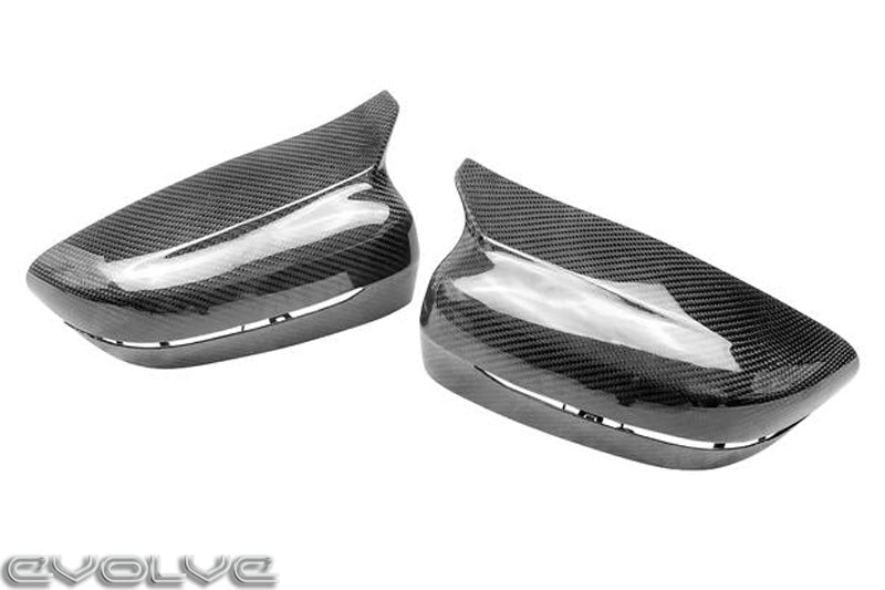 BMW G20 G21 G22 G23 G26 G30 G31 G32 G15 G16 Carbon Mirror Covers - TRE Pre-Preg 2x2 Twill Pair