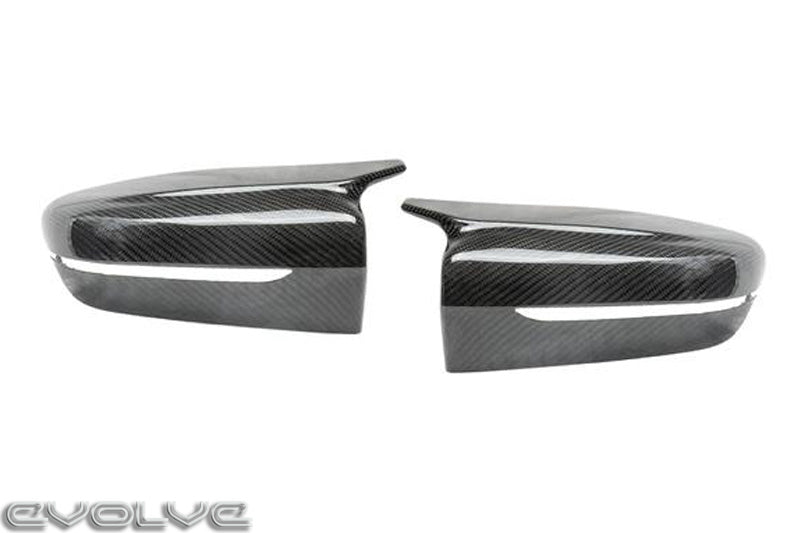 BMW G20 G21 G22 G23 G26 G30 G31 G32 G15 G16 Carbon Mirror Covers - TRE Pre-Preg 2x2 Twill Pair