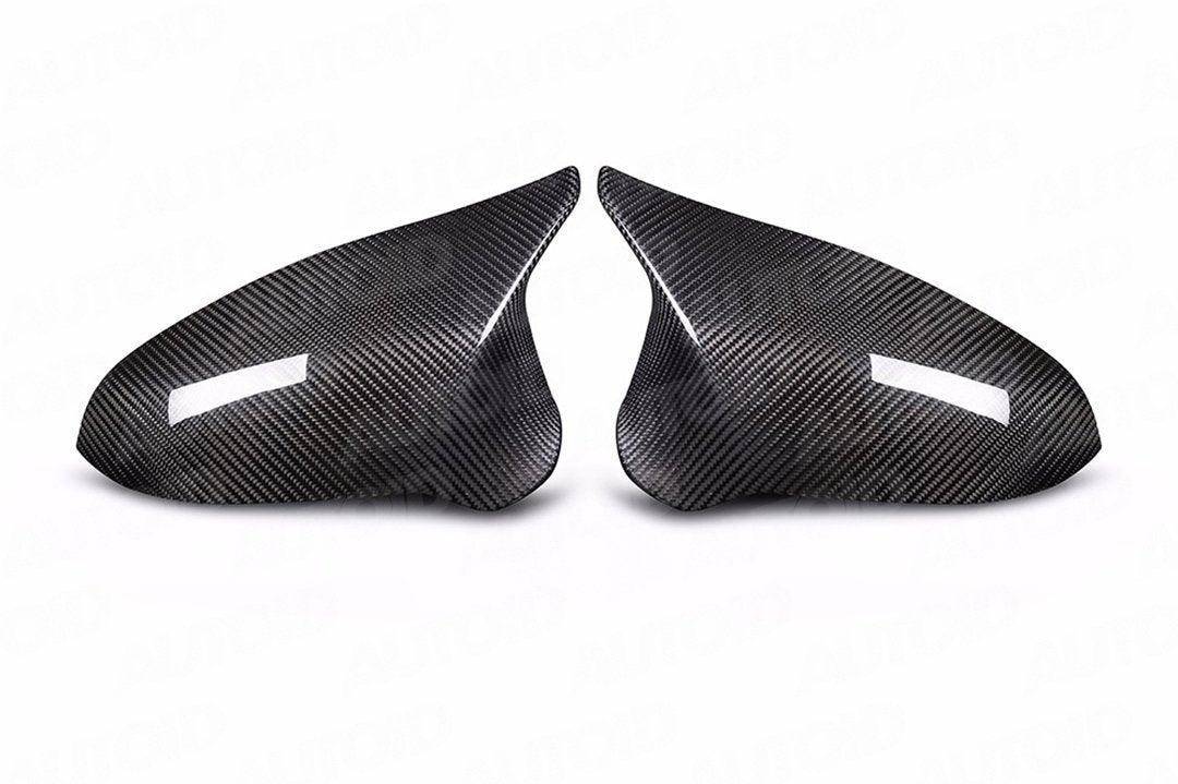 BMW F87 M2 Competition Carbon Mirror Covers - TRE Pre-Preg Dry Carbon