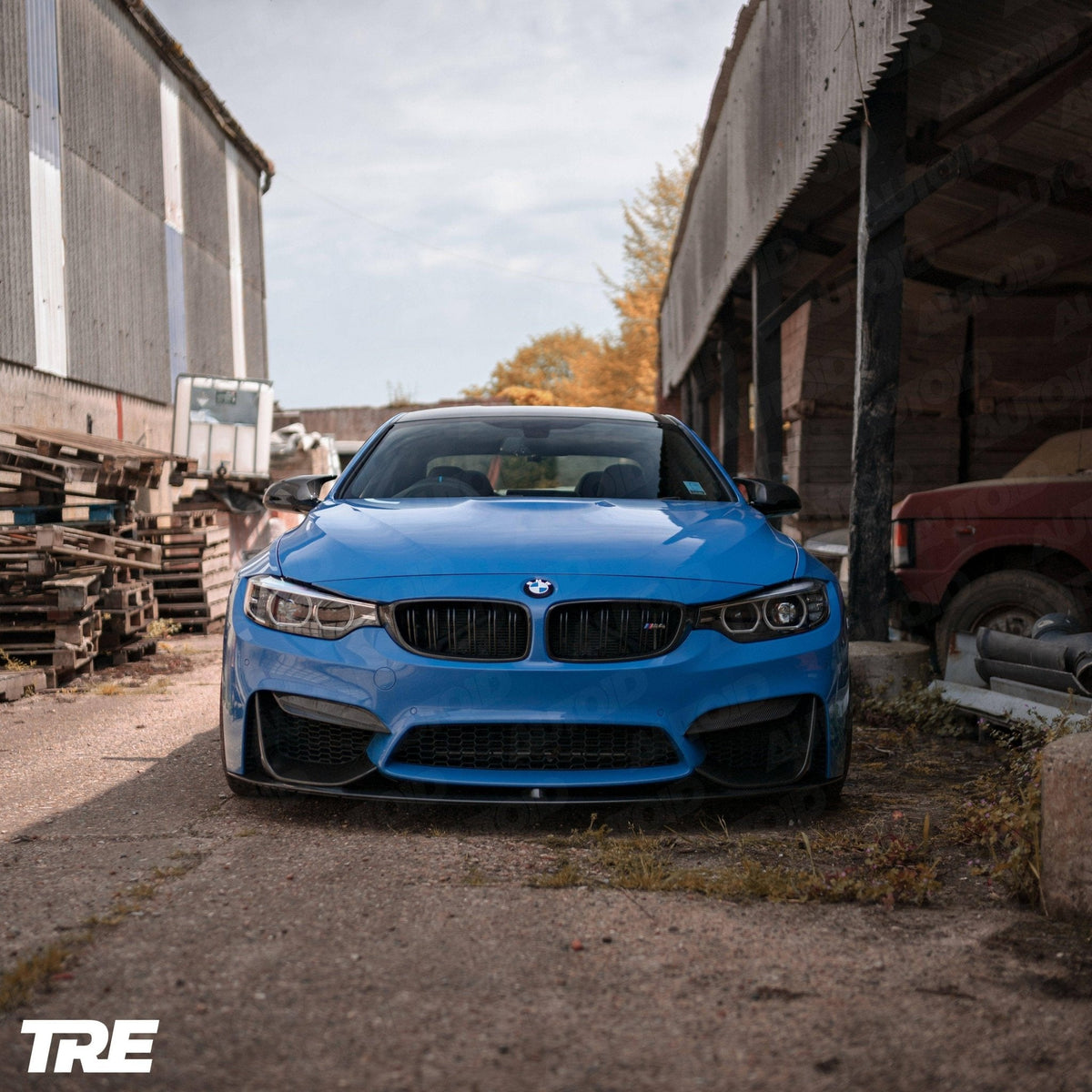 BMW F87 M2 Competition Carbon Mirror Covers - TRE Pre-Preg Dry Carbon