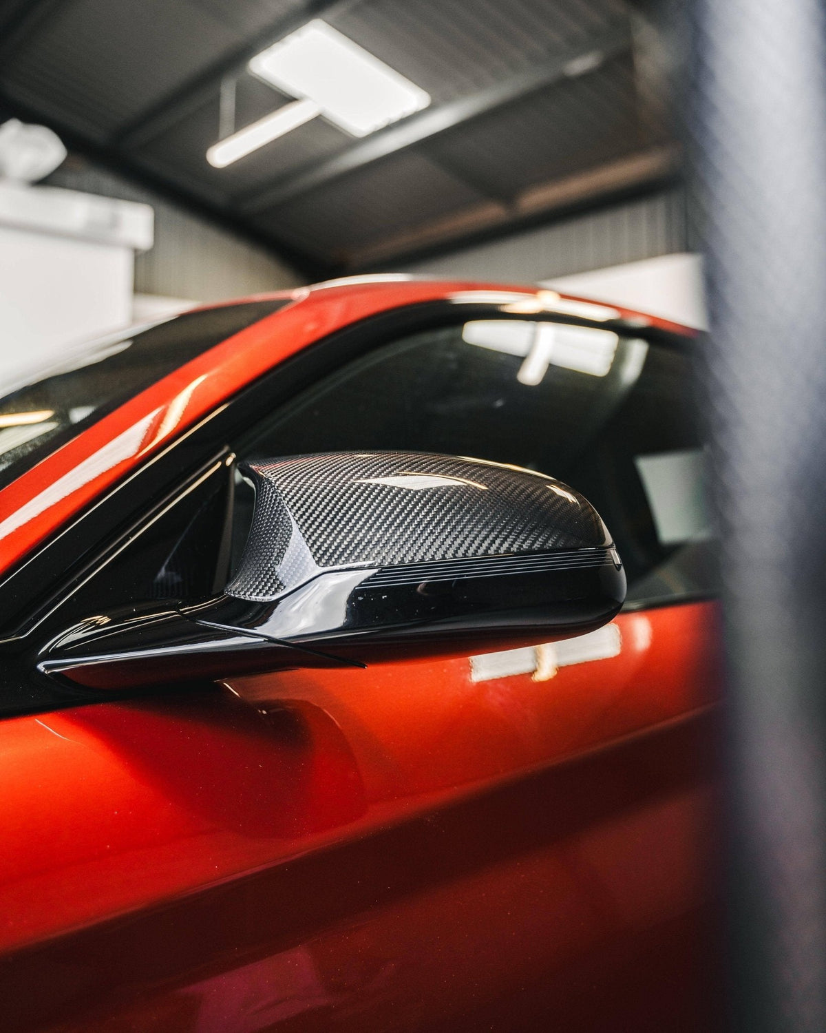 BMW F87 M2 Competition Carbon Mirror Covers - TRE Pre-Preg Dry Carbon
