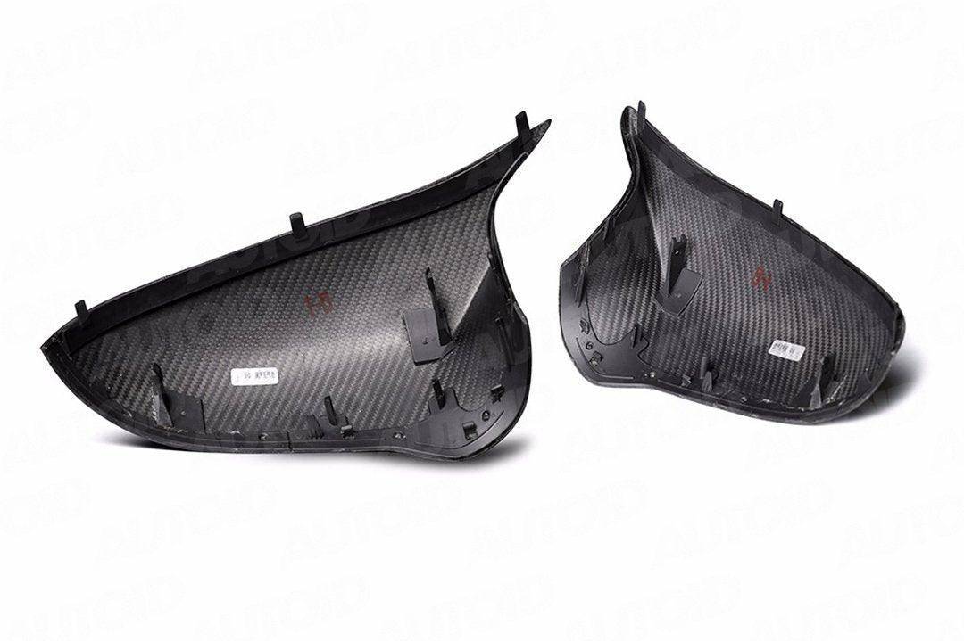 BMW F87 M2 Competition Carbon Mirror Covers - TRE Pre-Preg Dry Carbon