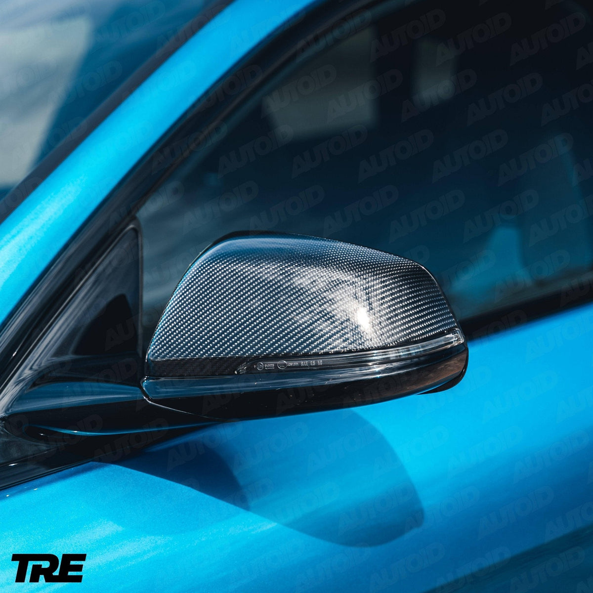 BMW F40 F44 F45 F46 F48 G29 & Toyota Supra J29 Carbon Mirror Caps