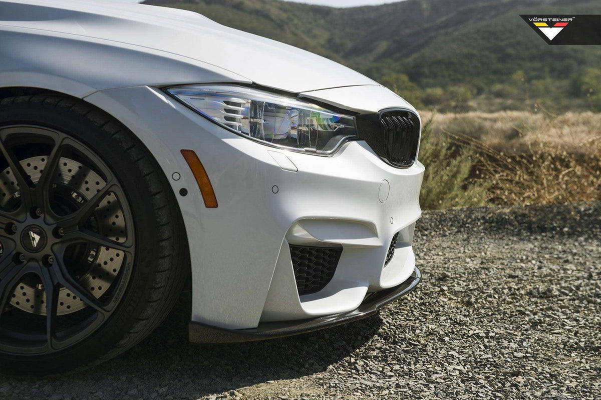 BMW M3 F80 M4 F82 F83 Vorsteiner EVO Aero Carbon Front Splitter