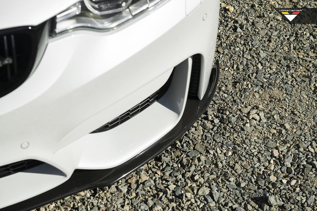 BMW M3 F80 M4 F82 F83 Vorsteiner EVO Aero Carbon Front Splitter