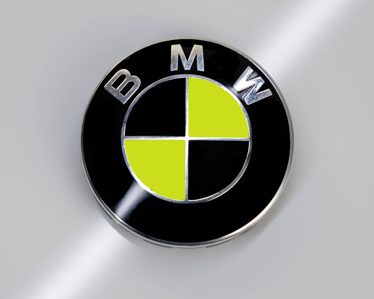 BMW E30 E36 E46 E90 F30 G20 X1-X7 Roundel Badge Overlays, Gloss Vinyl